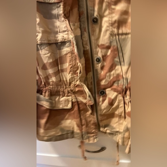 NWTA Free People Camo Jacket Small - Picture 6 of 13